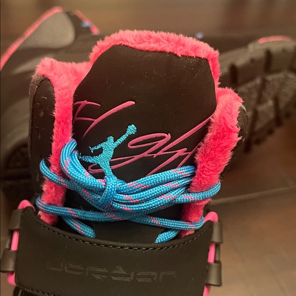 Nike Air Jordan Flight 45 TRK Trek Shoes Sneakers Boots 467956 008 Girls Youth 6 - Picture 12 of 16